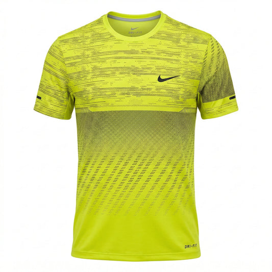 NIKE Luminous Lime Ultra-Light Short Sleeve Performance Tee