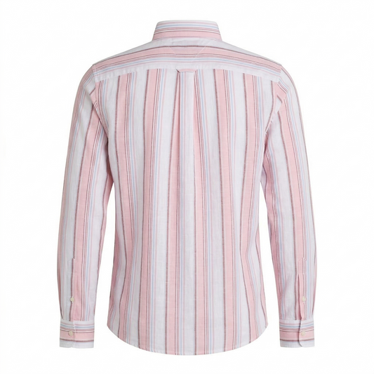 TOMMY HILFIGER Blushing Dawn Tailored Fit Long Sleeve Button-Down Shirt
