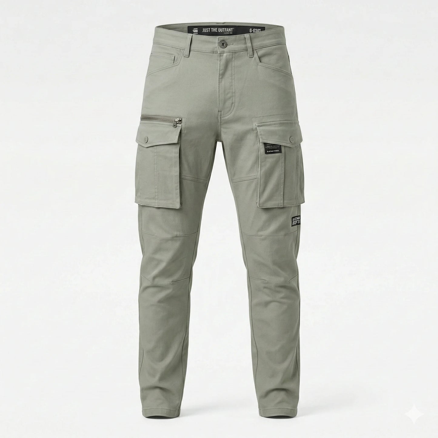 G-STAR RAW Enchanted Sage Tailored Fit Utility Cargo Pants