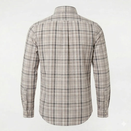 POLO RALPH LAUREN Serene Lilac Tailored Fit Plaid Button-Down Shirt
