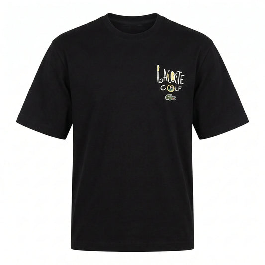 LACOSTE Mystic Sapphire Slim Fit Short Sleeve Graphic Tee