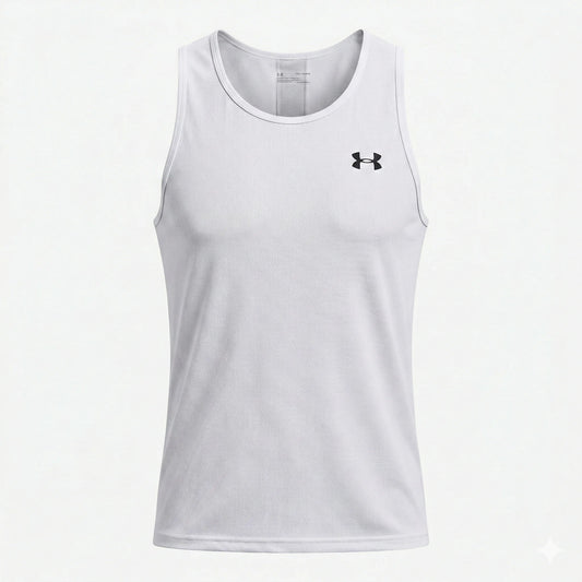 UNDER ARMOUR Ethereal Frost Athletic Fit Sleeveless Performance Tank Top