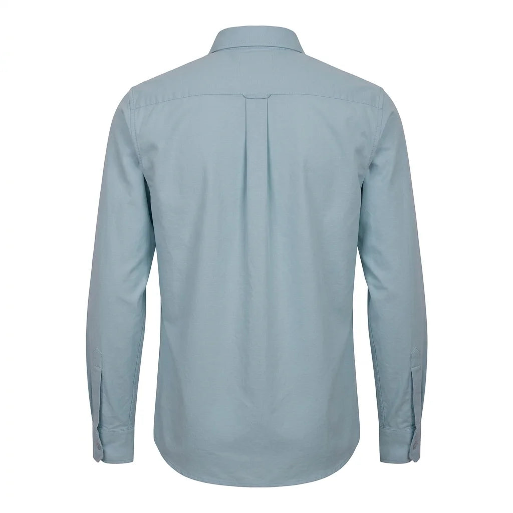 U.S. POLO ASSN. Prismatic Azure Tailored Fit Long Sleeve Shirt