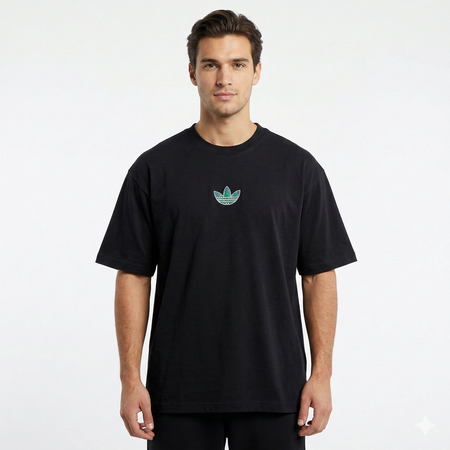 ADIDAS Enchanted Emerald Relaxed Fit Short Sleeve Crewneck T-Shirt