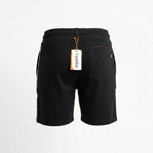 SUPERDRY Obsidian Ember Athletic Fit Classic Logo Sweat Shorts