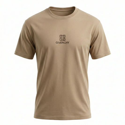 GIVENCHY Sunlit Taupe Signature Fit Short Sleeve T-Shirt