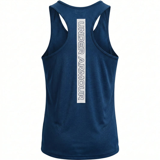 UNDER ARMOUR Deep Teal Dynamic Fit Sleeveless Performance Tank Top