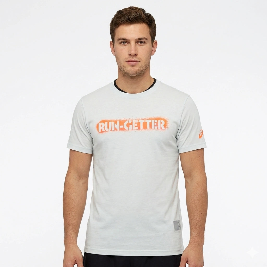 ASICS Serene Mint Slim Fit Short Sleeve Graphic Tee