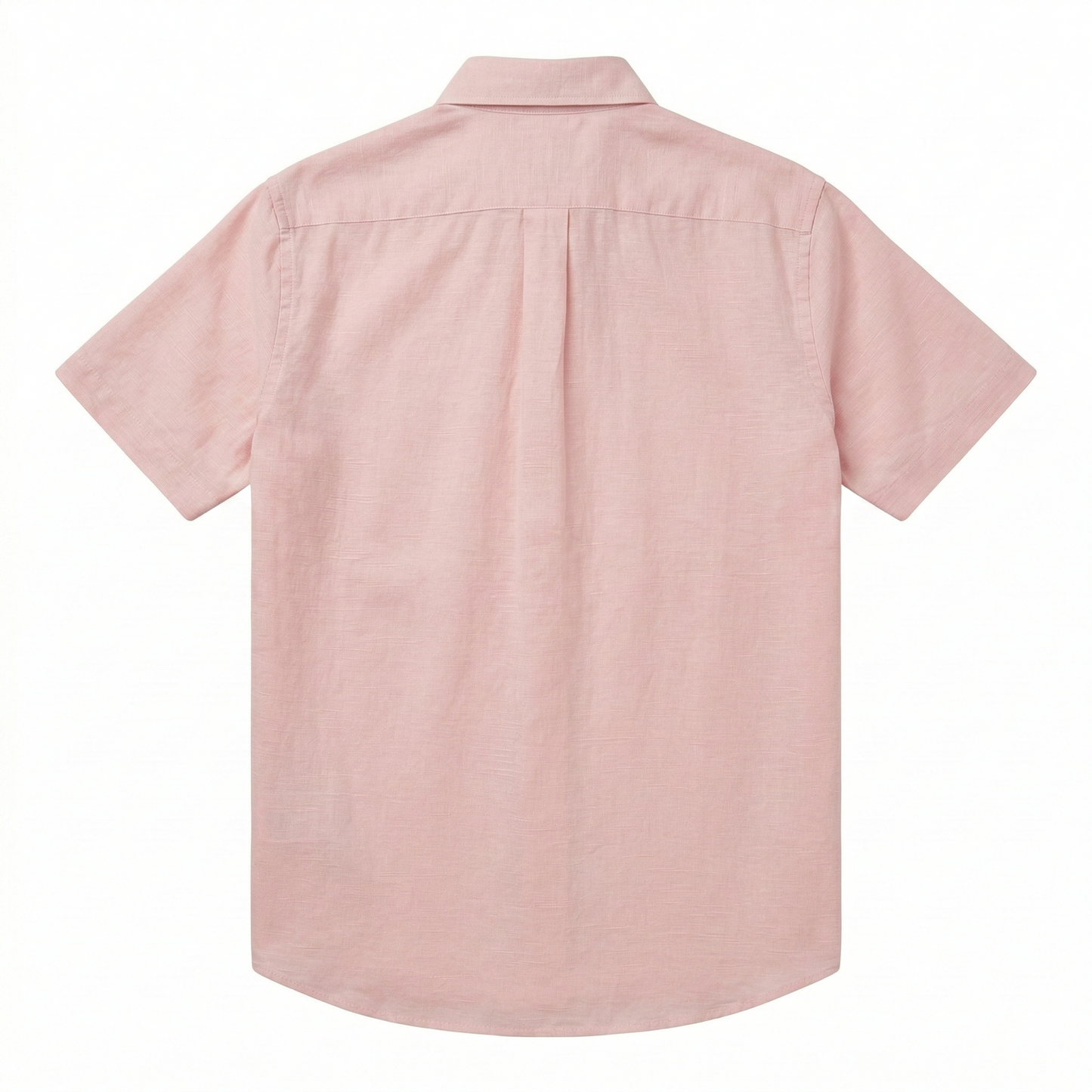 POLO Ralph Lauren Blush Mirage Slim Fit Short Sleeve Linen Shirt