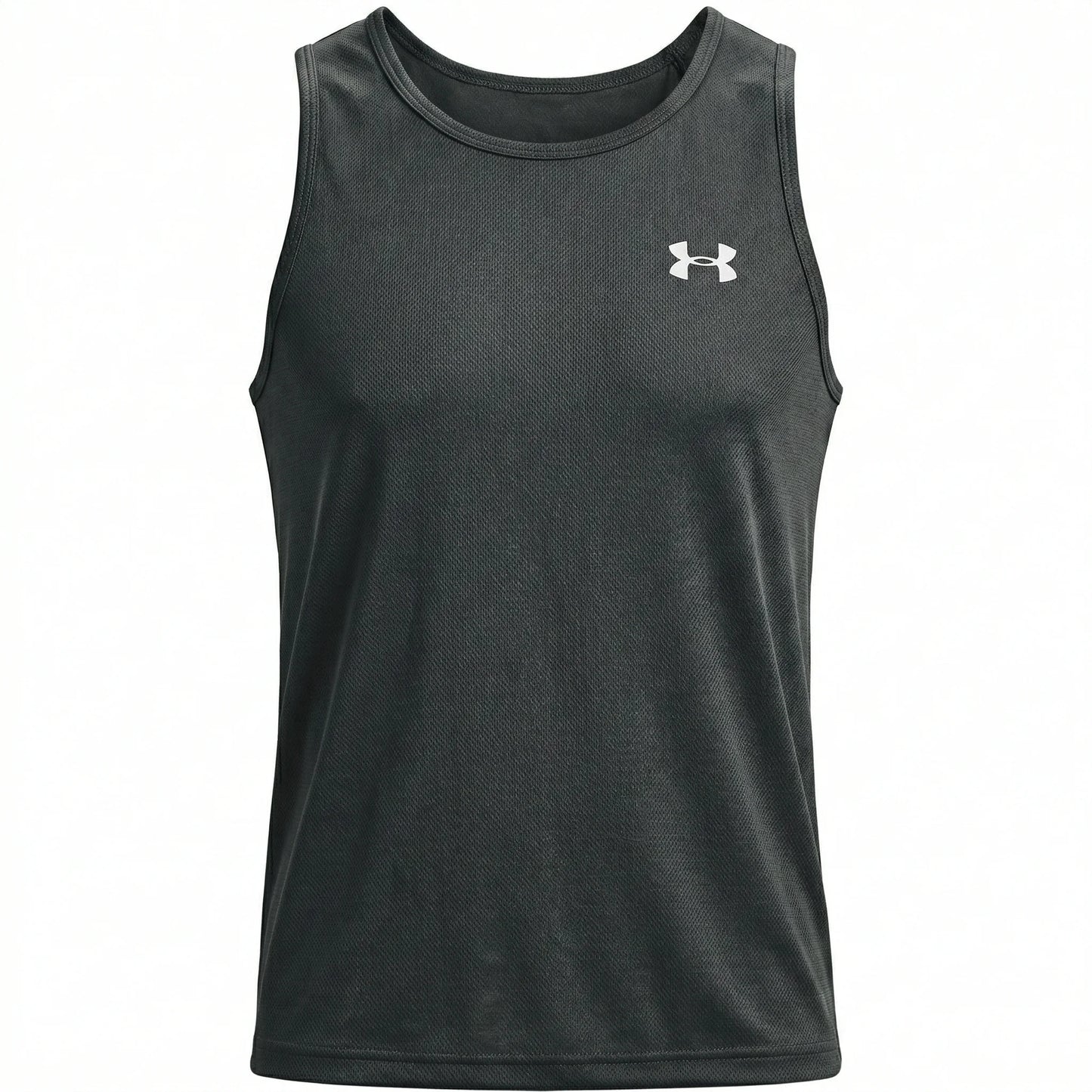 UNDER ARMOUR Celestial Slate Athletic Fit Sleeveless Training Tank Top