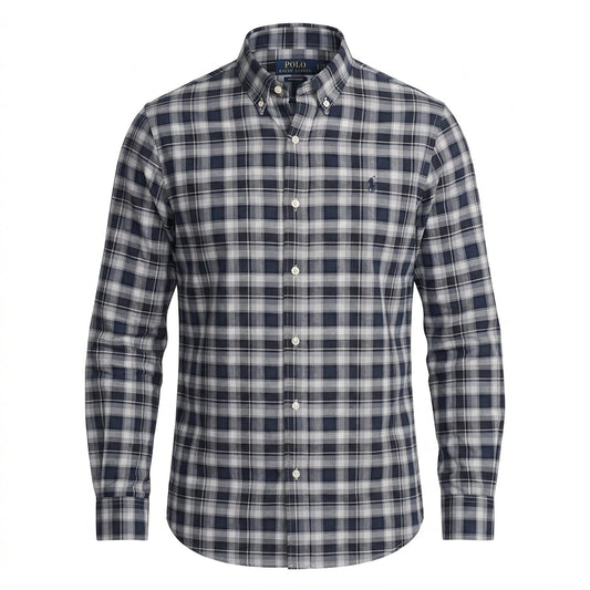 POLO RALPH LAUREN Custom Fit Plaid Button-Down Shirt