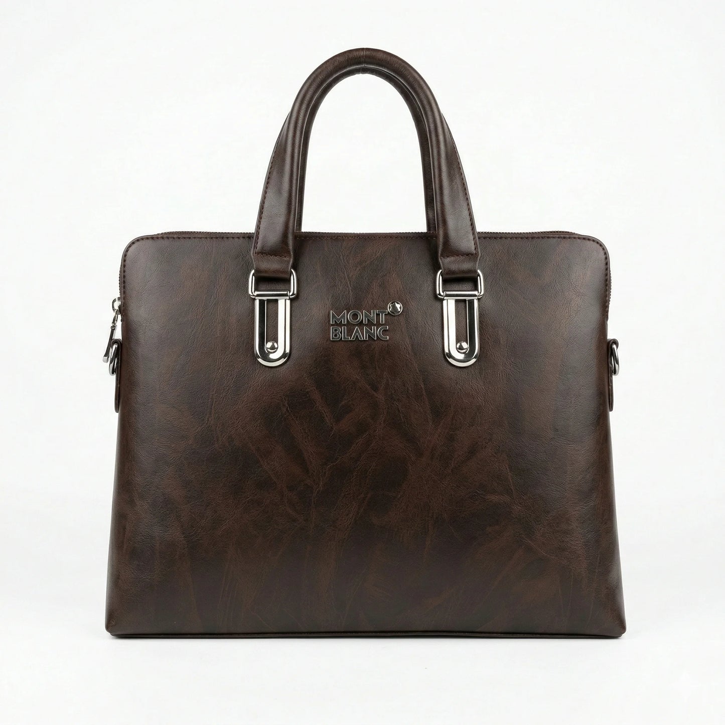 MONTBLANC Emberwood Luxe Leather Briefcase
