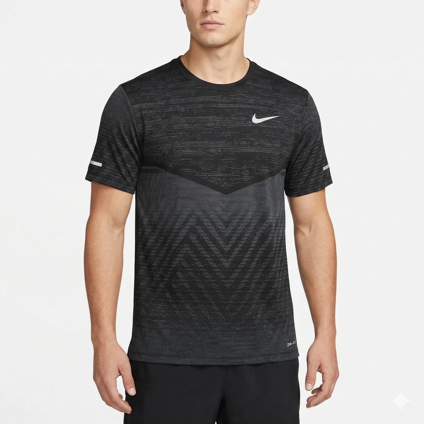 NIKE Enigmatic Onyx Athletic Fit Short Sleeve Dri-FIT Tee