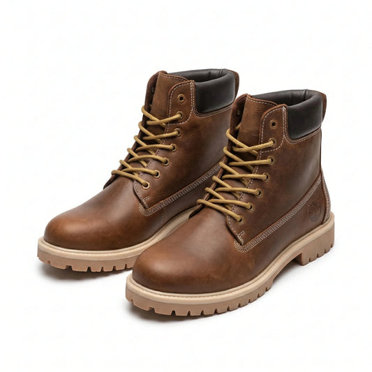 TIMBERLAND Rustic Maple Sturdy Fit Leather Hiking Boots