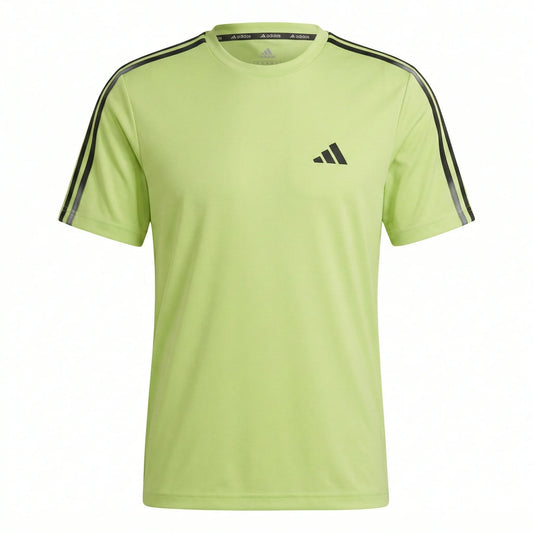 ADIDAS Vibrant Lime Athletic Fit Short Sleeve DRI-FIT Tee