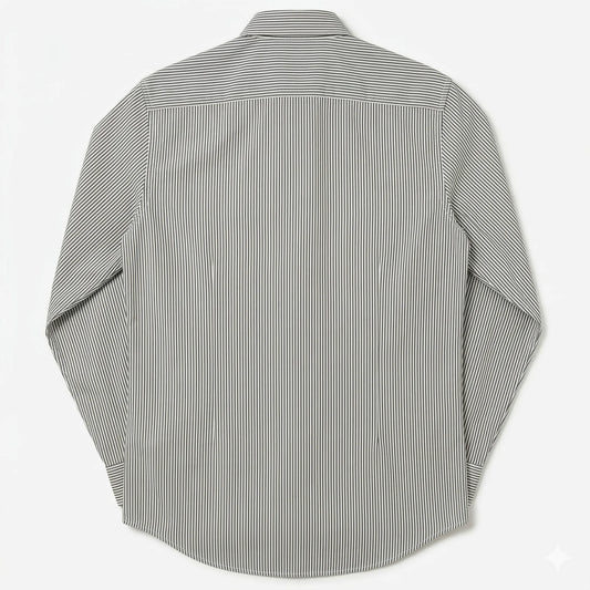 Lacoste Regular Fit Striped Button-Up Oxford Shirt