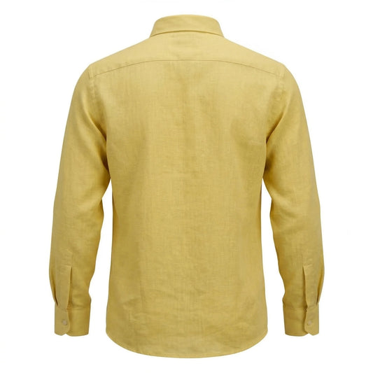 POLO RALPH LAUREN Custom Fit Full Sleeve Linen Shirt