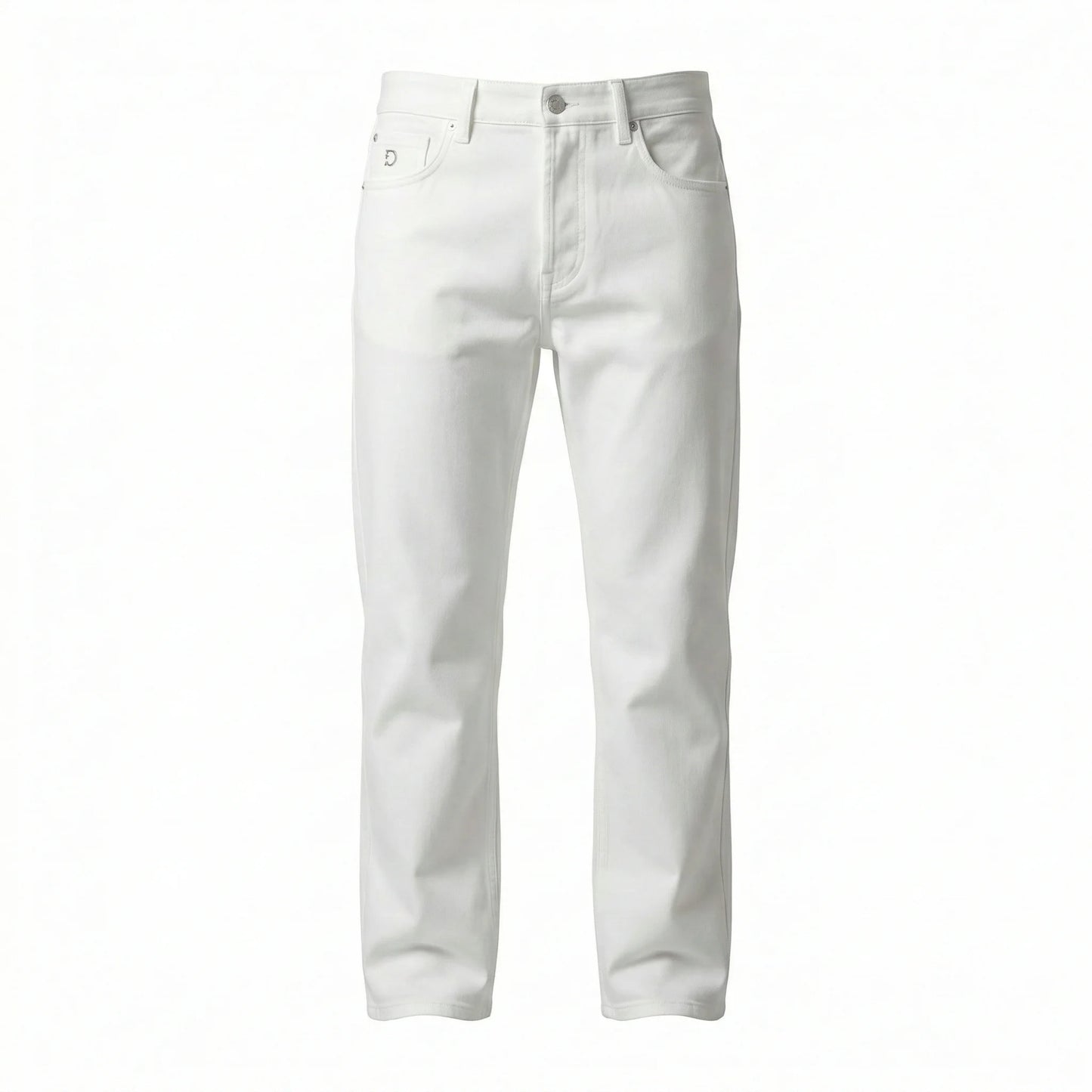 Salvatore Ferragamo Lunar Pearl Tailored Fit Denim Jeans