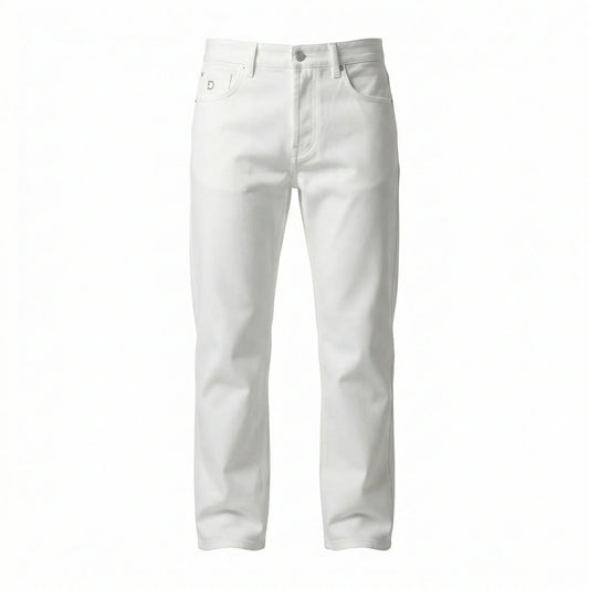 Salvatore Ferragamo Lunar Pearl Tailored Fit Denim Jeans