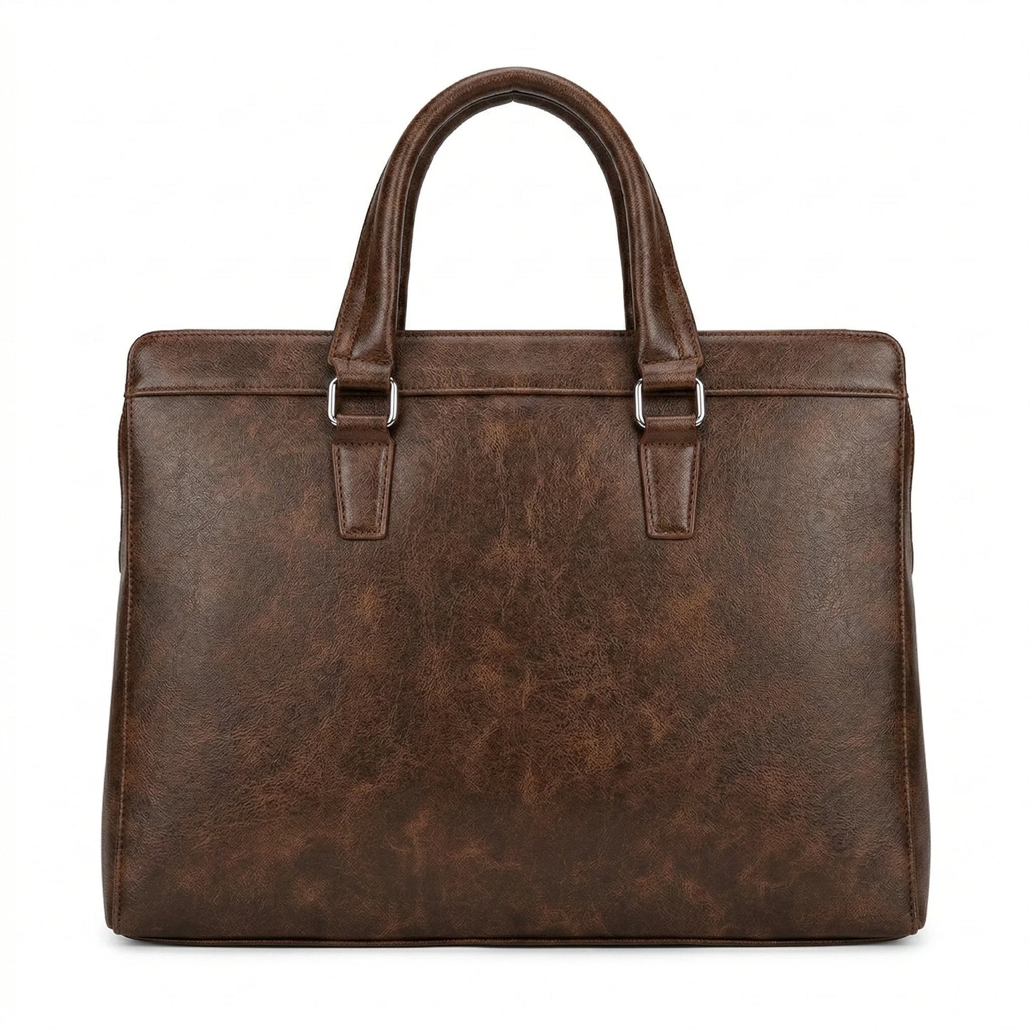 MONTBLANC Rustic Mahogany Luxe Leather Briefcase