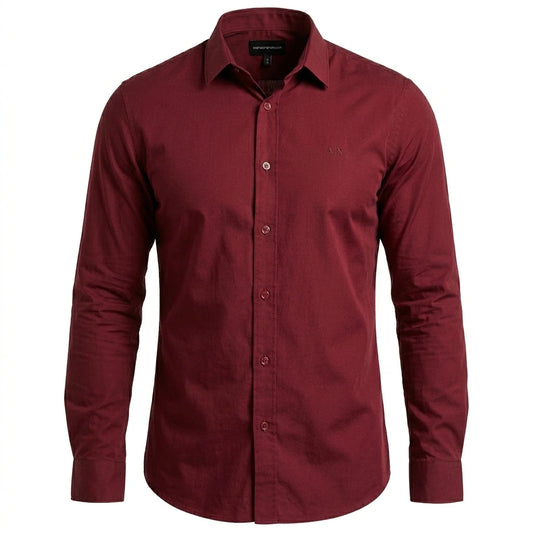 EMPORIO ARMANI Seraphic Amber Drift Tailored Fit Long Sleeve Shirt