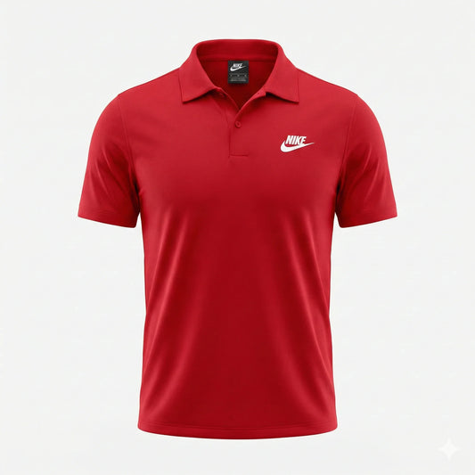 NIKE Ember Blossom Tailored Fit Short Sleeve Piqué Polo Shirt