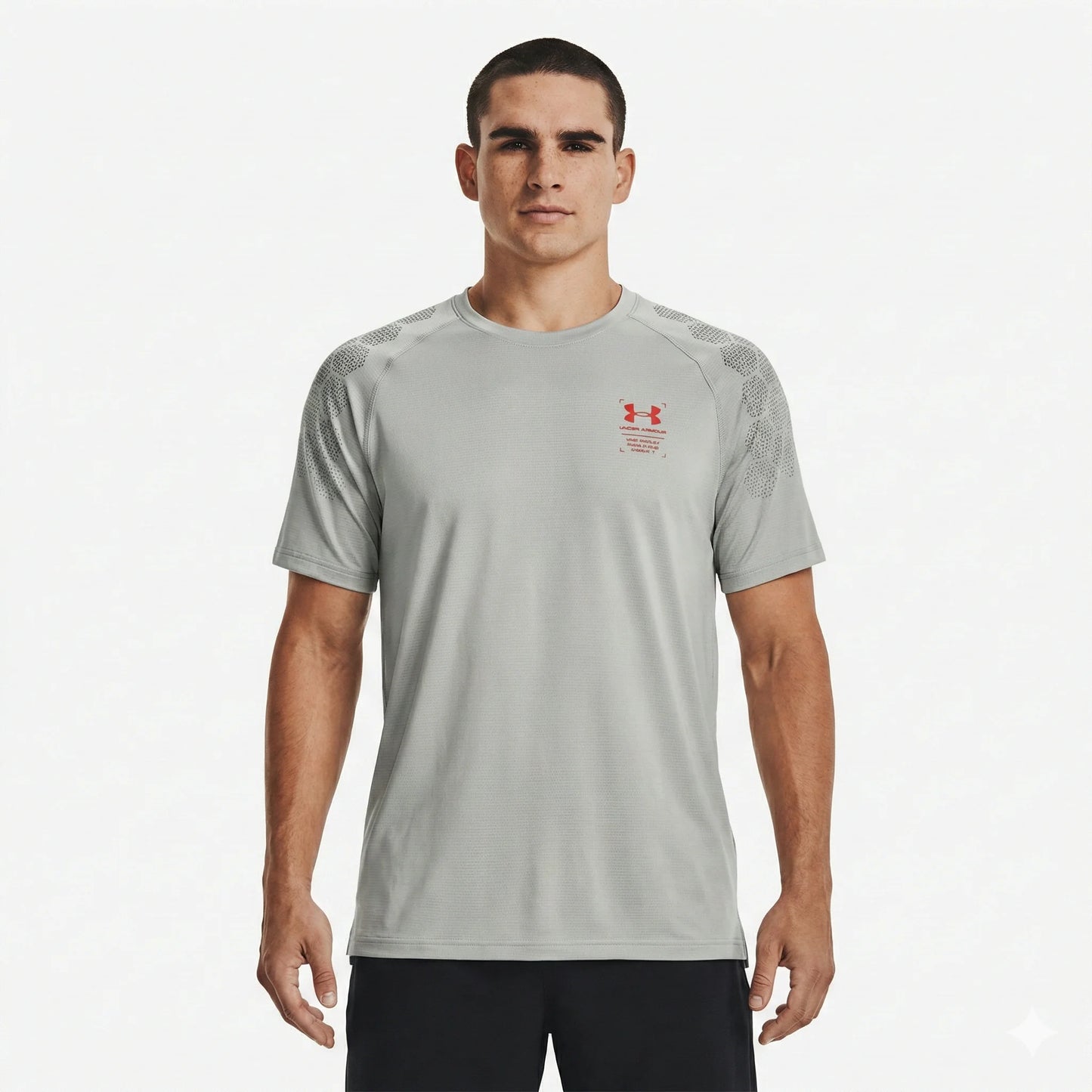UNDER ARMOUR Tranquil Sage Slim Fit Short Sleeve DRI FIT T-Shirt