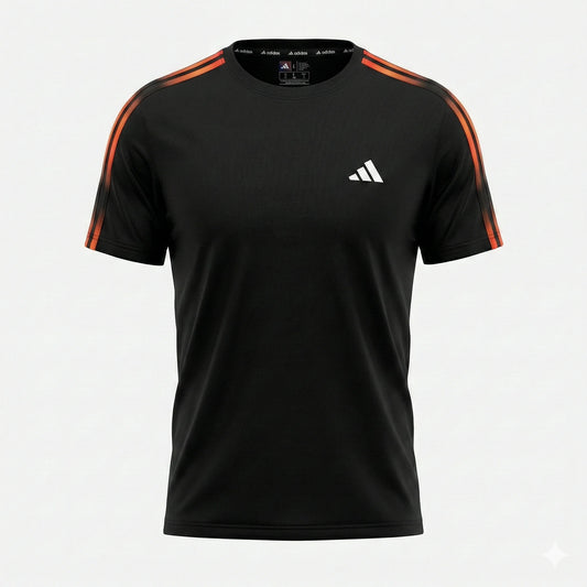 ADIDAS Radiant Coral Athletic Fit Short Sleeve DRI-FIT Training T-Shirt