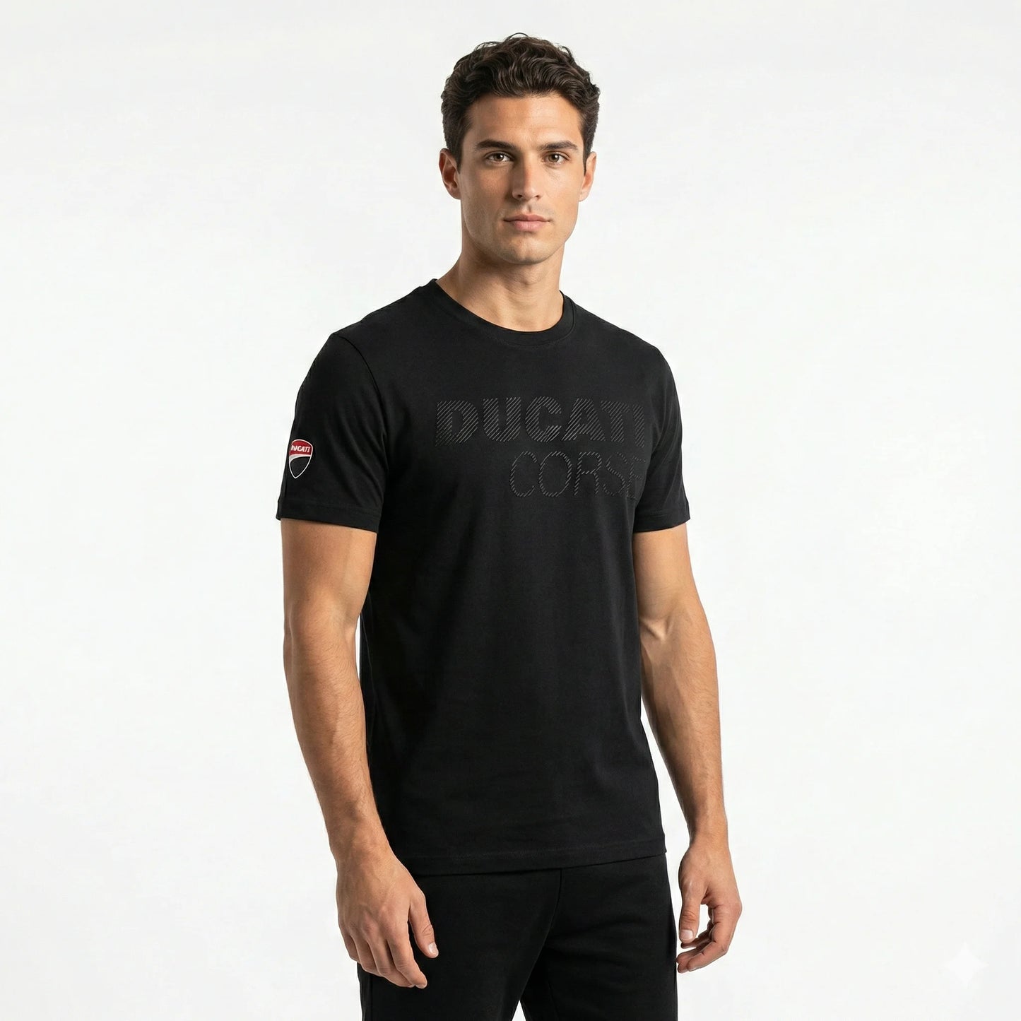 DUCATI Midnight Onyx Classic Fit Short Sleeve T-Shirt