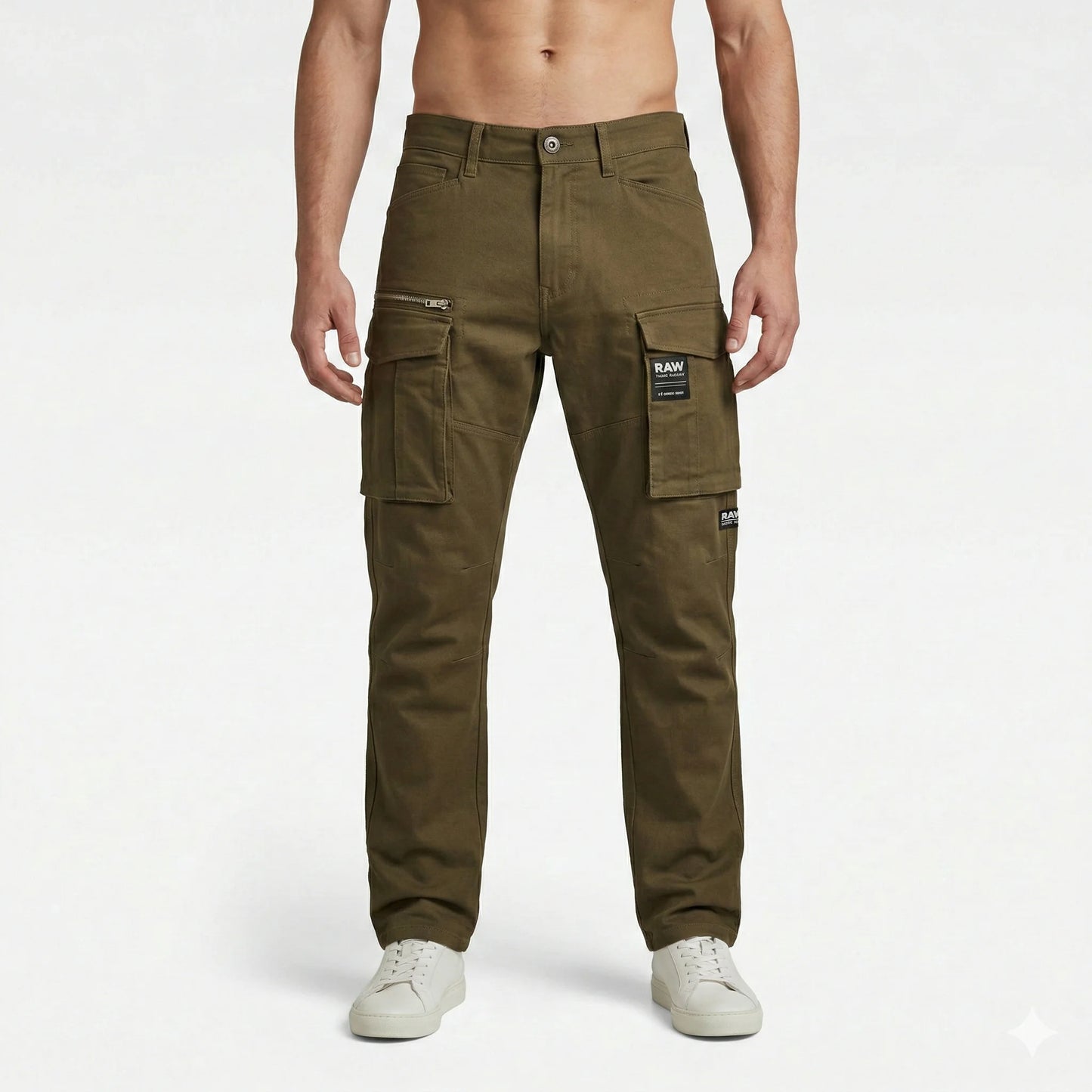G-STAR RAW Enchanted Moss Slim Fit Cargo Utility Pants