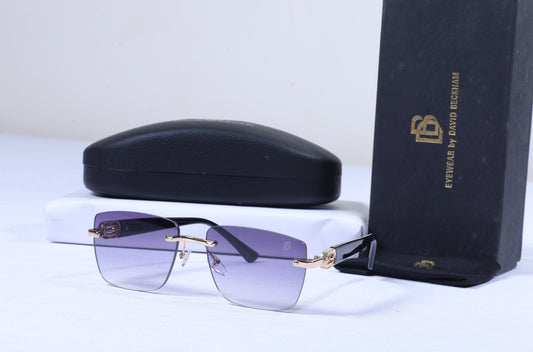 DAVID BECKHAM Eyewear by David Beckham Ethereal Violet Luxe Gradient Sunglasses