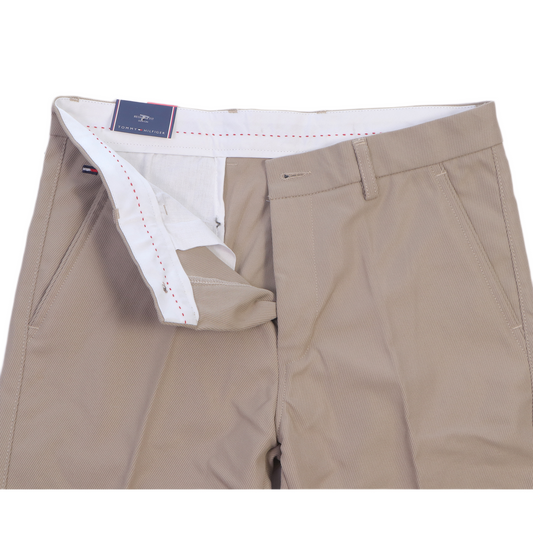 TOMMY HILFIGER Opulent Sand Tailored Fit Chino Trousers