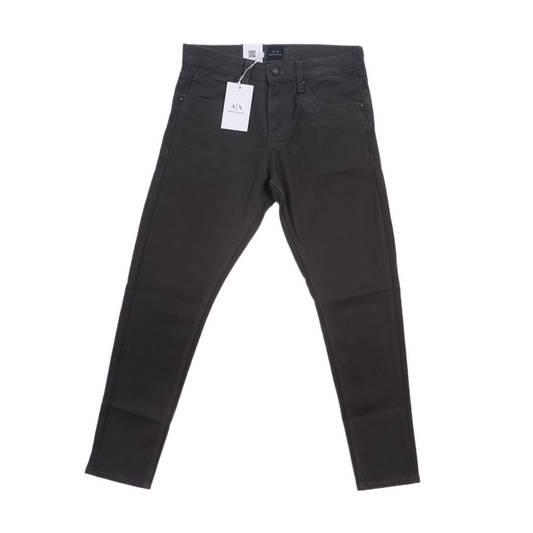 ARMANI EXCHANGE Untamed Sable Umber Slim Fit Stretch Chino Pants