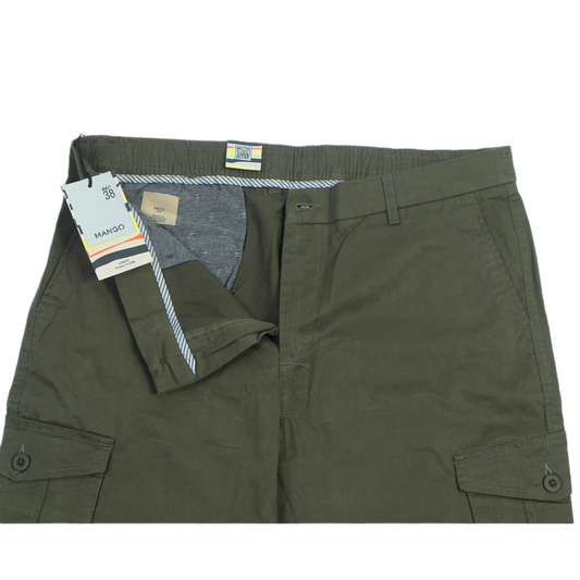 MANGO Prismatic Juniper Cargo Fit Pants