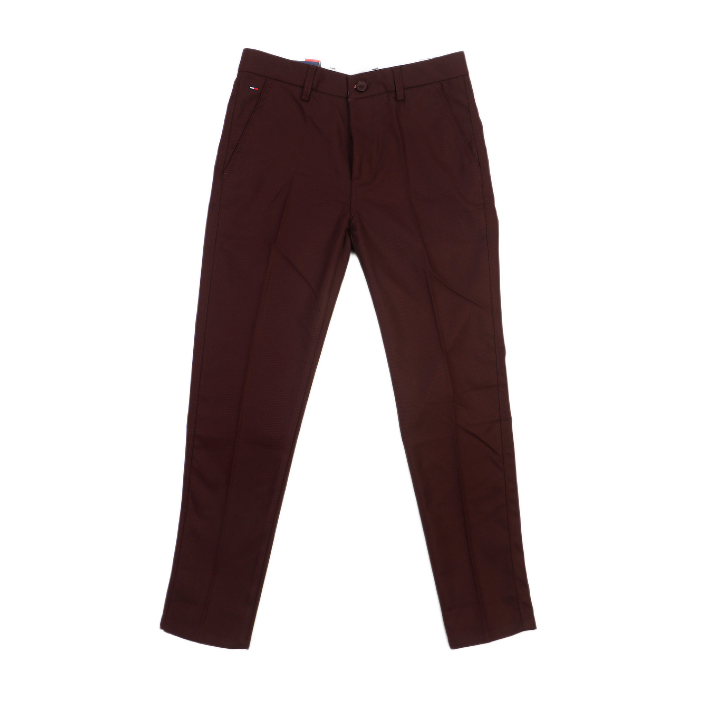 TOMMY HILFIGER Prismatic Sable Umber Tailored Fit Chino Trousers