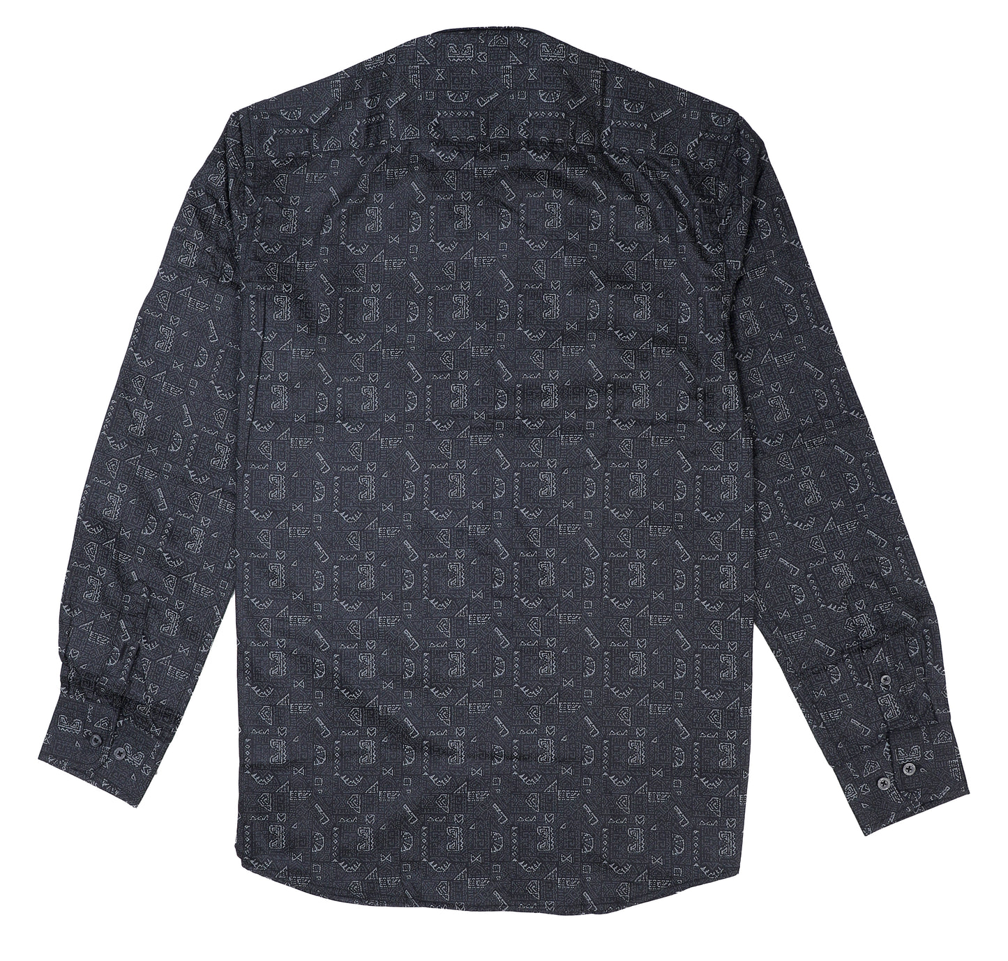 CALVIN KLEIN Shadowed Pearl Tailored Fit Long Sleeve Graphic Shirt