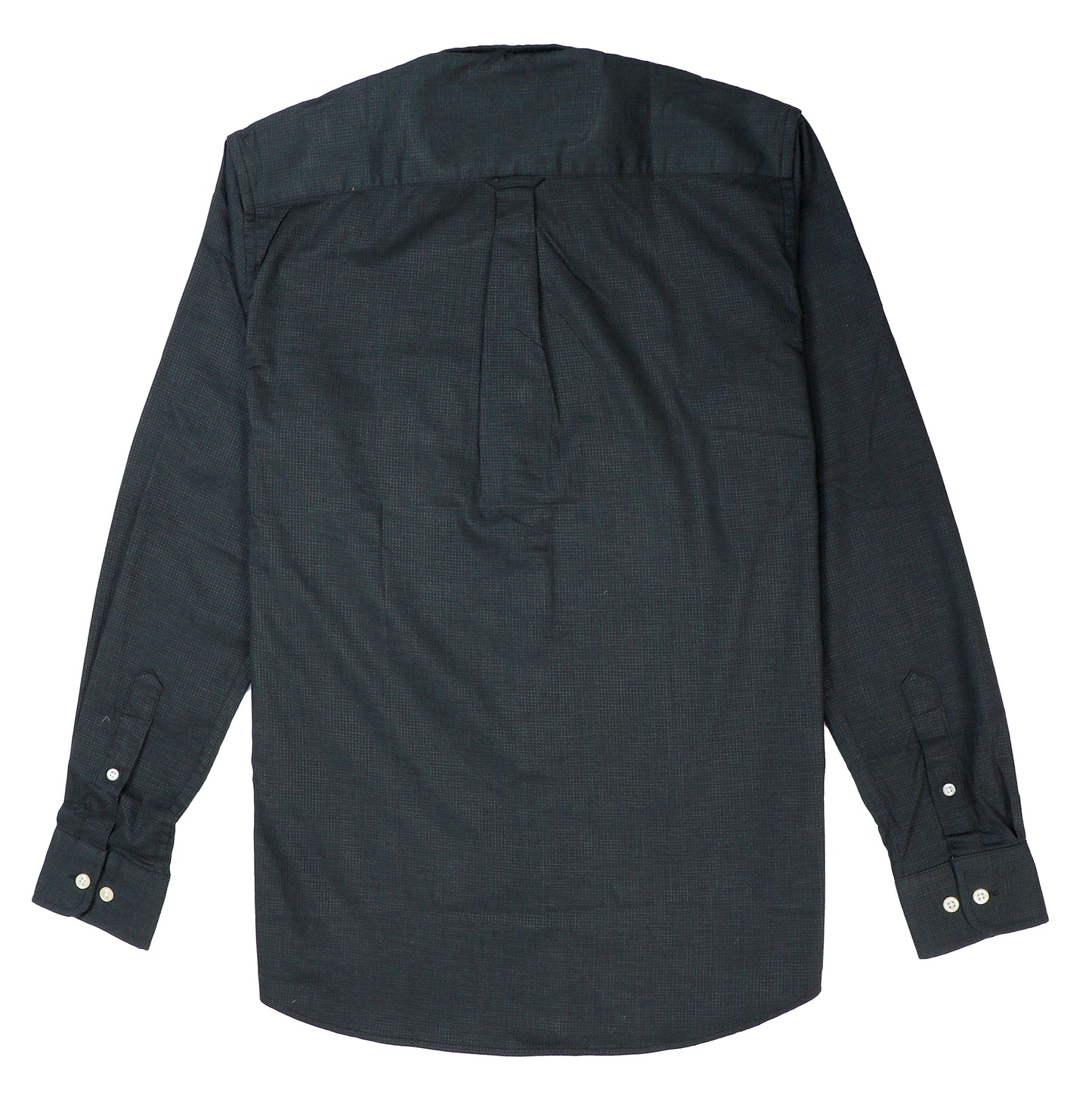 GANT Shadowed Obsidian Tailored Fit Long Sleeve Button-Up Shirt