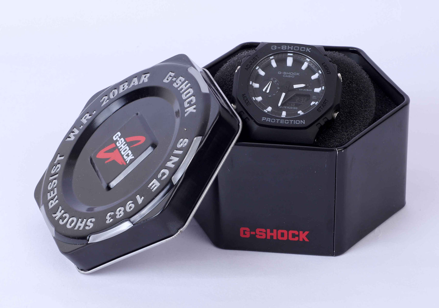 G-SHOCK Obsidian Twilight Analog-Digital Watch with 20 Bar Water Resistance
