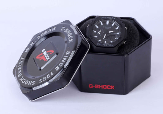 G-SHOCK Obsidian Twilight Analog-Digital Watch with 20 Bar Water Resistance