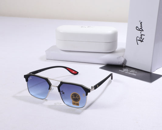 RAY-BAN Serene Teal Luxe Hexagonal Gradient Sunglasses