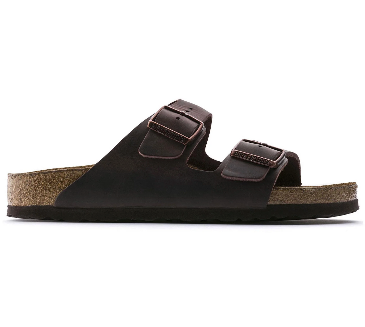 BIRKENSTOCK Seraphic Cocoa Luxe Leather Double-Strap Sandals
