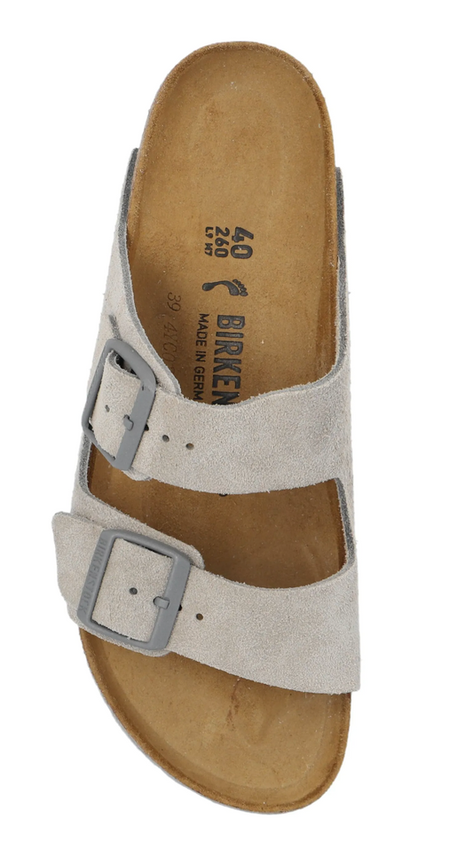 BIRKENSTOCK Untamed Sable Umber Casual Suede Sandals