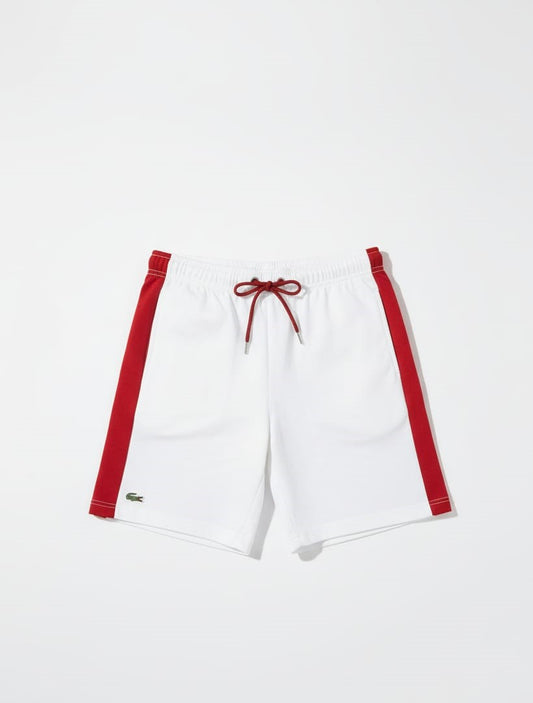 Lacoste Men's Sporty Stripe Swim Shorts