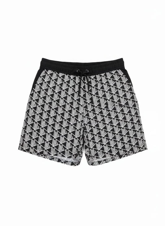 Lacoste Men's Graphic Print Swim Shorts