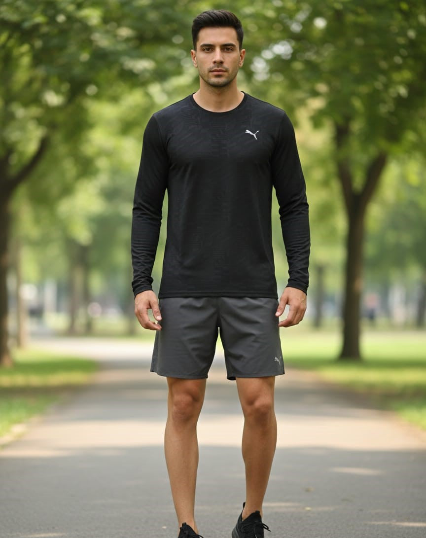 PUMA Men's Performance Long Sleeve Tee