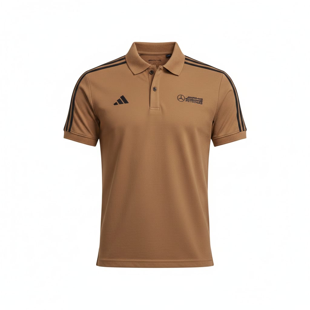 ADIDAS Sunset Clay Tailored Fit Short Sleeve Performance Polo Shirt