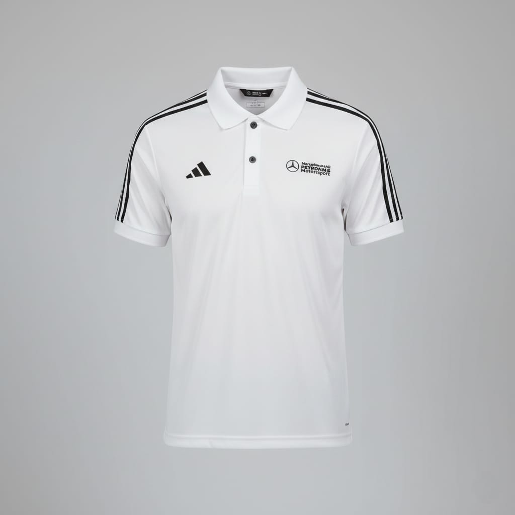 ADIDAS Glacial Mint Athletic Fit Short Sleeve Piqué Polo Shirt