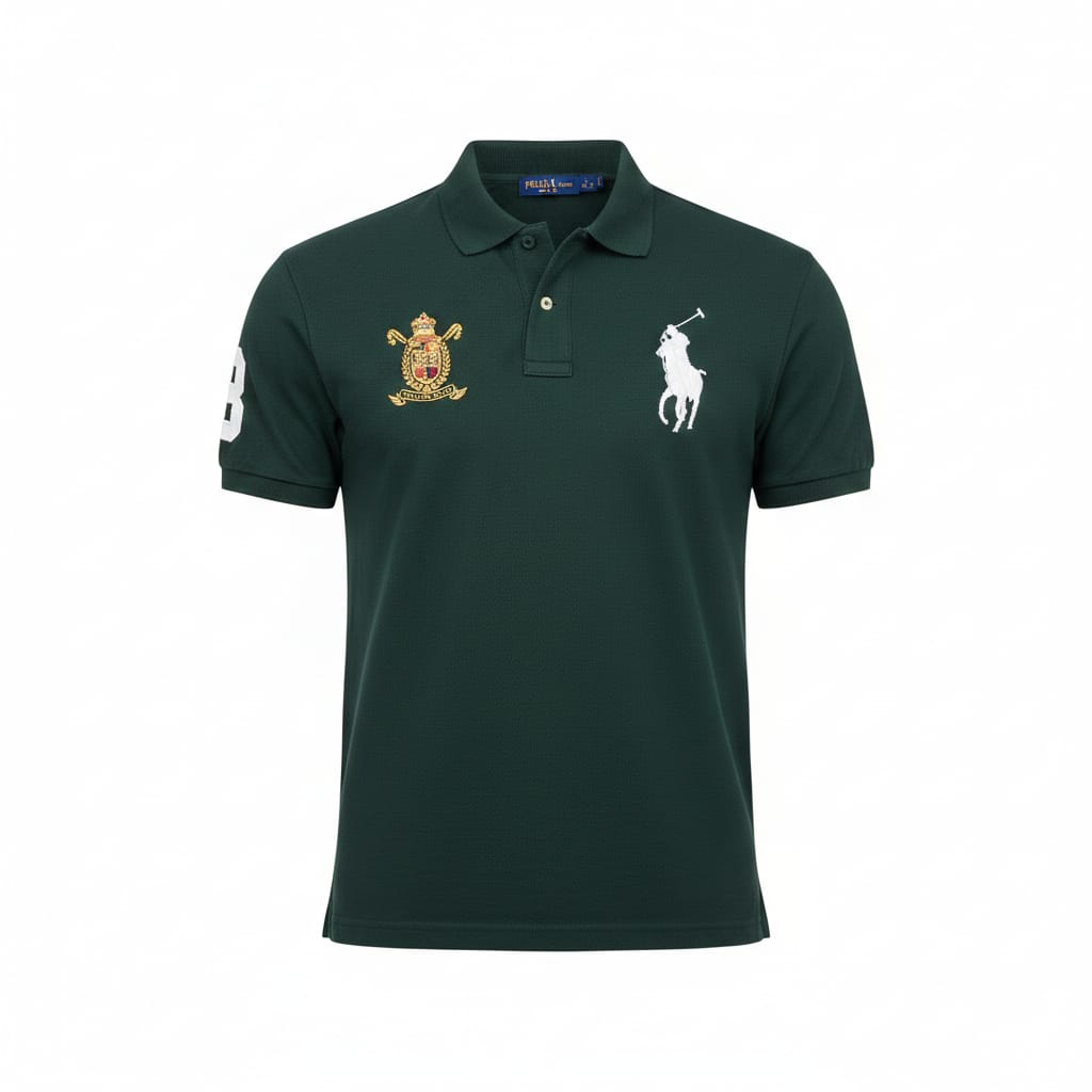POLO RALPH LAUREN Enchanted Forest Classic Fit Embroidered Logo Polo Shirt