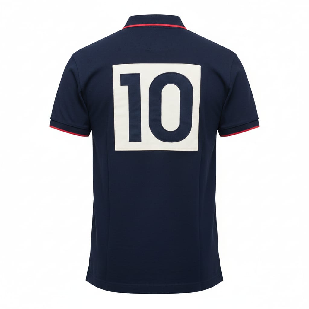 POLO RALPH LAUREN Celestial Indigo Tailored Fit Short Sleeve Piqué Polo Shirt