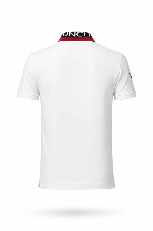 MONCLER Radiant Opal Tailored Fit Short Sleeve Piqué Polo Shirt